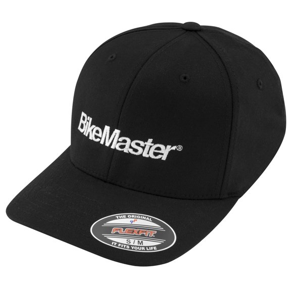 BikeMaster Men's Ball Cap Black Lg/XL Large | X-Large