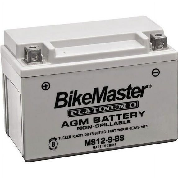 BikeMaster Platinum Batteries Grey 183mm L x 79mm W x 171mm H 51913-FA