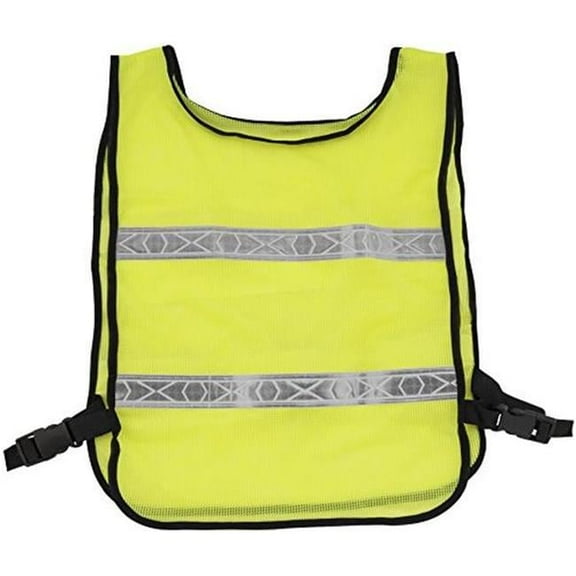 BikeMaster Reflector Safety Vest , Gender: Mens/Unisex, Primary Color: Gree
