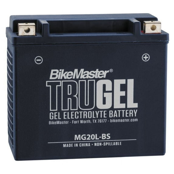 BikeMaster TruGel Battery MG20L-BS for Yamaha XV1700 Road Star Silverado 2004-2007