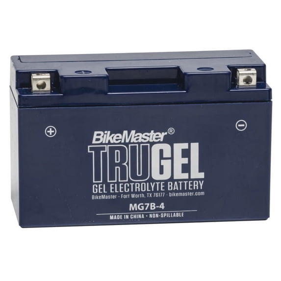 BikeMaster TruGel Battery MG7B-4 for Kawasaki KLX400S 2003