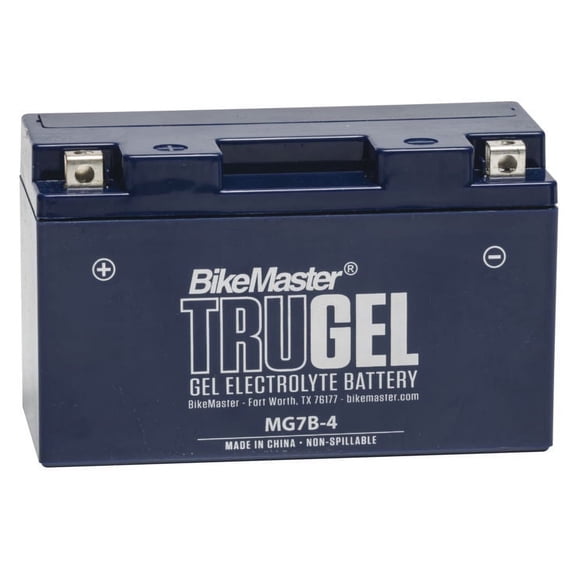 BikeMaster TruGel Battery MG7B-4 for Suzuki DR-Z400S 2000-2017