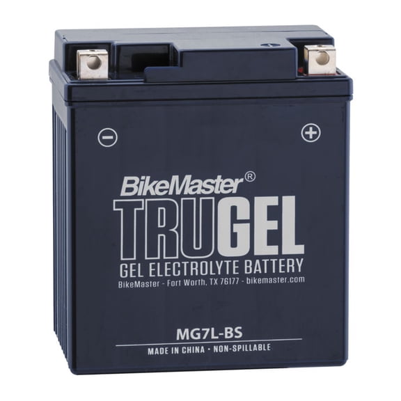 BikeMaster TruGel Battery MG7L-BS for Honda CBR300R 2013-2018