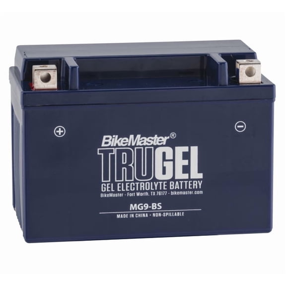 BikeMaster TruGel Battery MG9-BS for Kawasaki KLX650/R 1993-1996