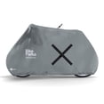 thumbnail image 1 of BikeParka Urban Bike Cover -Waterproof, Lock-Through Design-Gray, 1 of 2