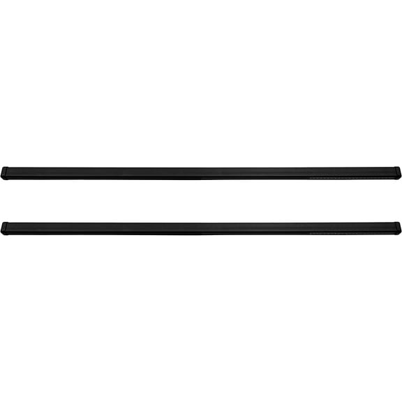 Bikegear Square Steel Load Bars(Set of 2) (Length of 43") for Roof Rack Systems