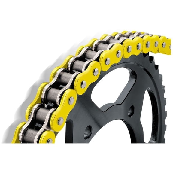 Bikemaster 520 Bmxr Series O-Ring Chain 520X120, Yellow 520BMXR-120/YEL
