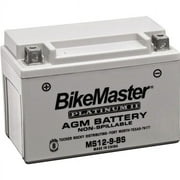 Bikemaster Agm Ms12-7L-Bs Motorcycle Battery Compatible For Aprilia Mojito 150 2007 HTX7L-FA
