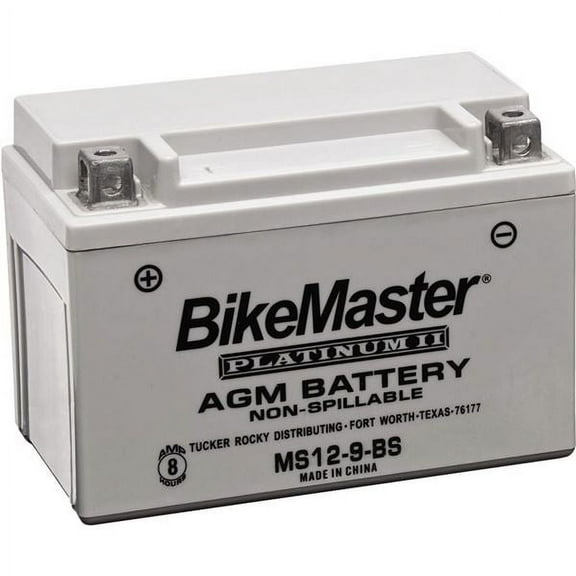 Bikemaster Agm Ms12-7L-Bs Motorcycle Battery Compatible For Aprilia Mojito 150 2007 HTX7L-FA