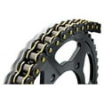 thumbnail image 1 of Bikemaster Bmxr Series 525 120 Link X-Ring Chain Black Gold 525BMXR-120/BG, 1 of 1