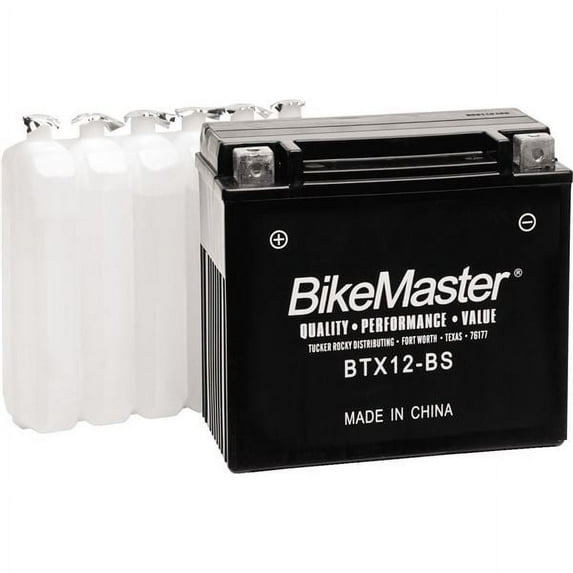 Bikemaster Maintenance Free Battery - BTX16-BS-1