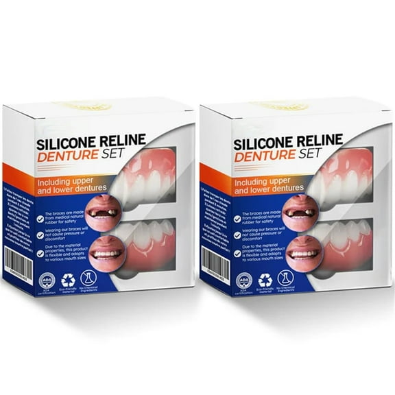 Bikenda Silicone Reline Denture Set(2 Set)