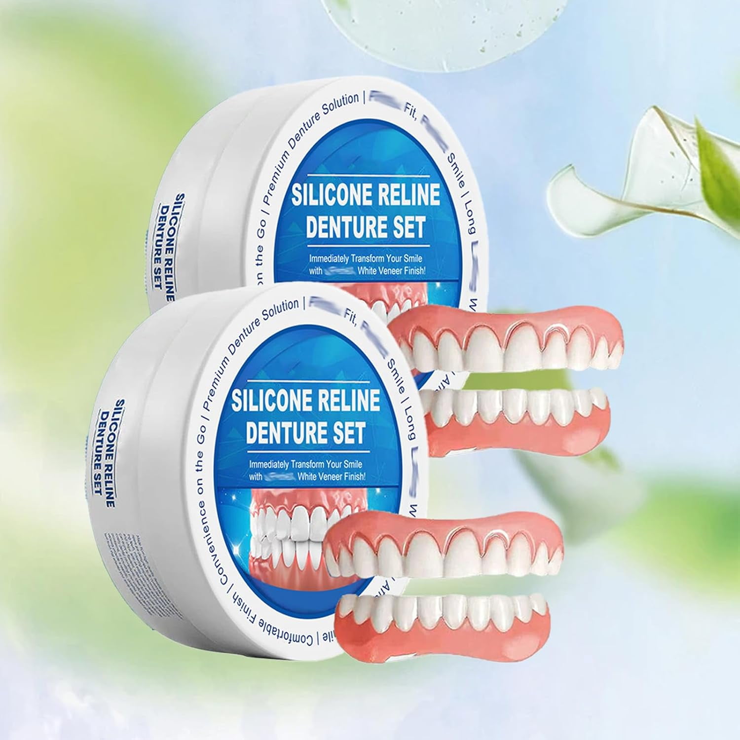 Bikenda Silicone Reline Denture Set, 2024 Professional Denture Silicone