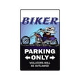 thumbnail image 1 of Biker Aluminum Sign | Indoor/Outdoor | Funny Home Décor for Garages, Living Rooms, Bedroom, Offices | SignMission Motorcycle Chopper Hog Bike Gift Rider Sign Wall Plaque Decoration, 1 of 4