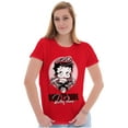 thumbnail image 1 of Biker Betty Boop Cartoon Born to Ride Women's T Shirt Ladies Tee Brisco Brands S, 1 of 6
