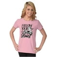 thumbnail image 1 of Biker Betty Boop Follow your Heart Women's T Shirt Ladies Tee Brisco Brands S, 1 of 6