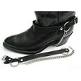 thumbnail image 1 of Biker Boots Boot Chains Black Leather Harness Straps, 1 of 5
