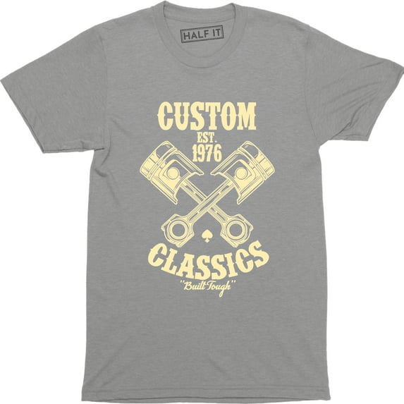 Biker - Custom Classics built tough - Mechanic Gift Men's T-Shirt