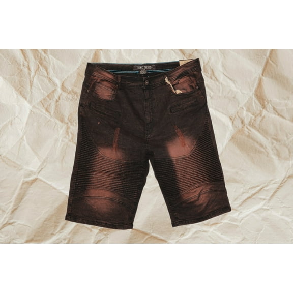 Biker Denim shorts Big & tall