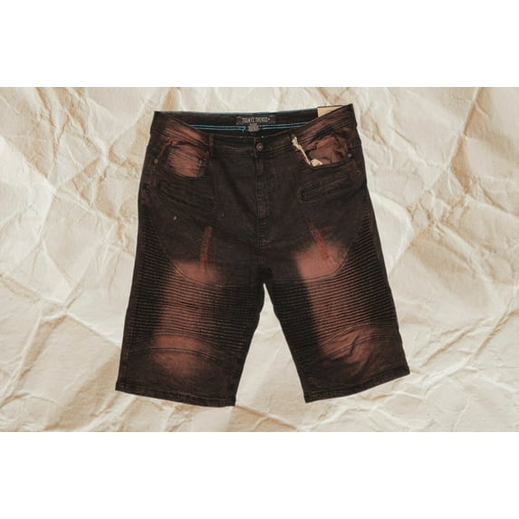 Biker Denim shorts Big & tall