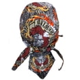 thumbnail image 1 of Biker Headwrap Danbanna Deluxe Du-Rag Cap Doo Rag Bandana by Mdream - Ride The Wind, 1 of 3