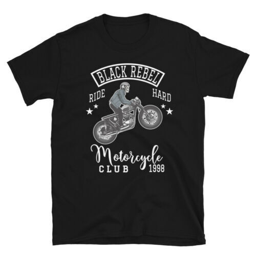 Biker Motorcycle Men Black Rebel Motorcycle Club 1998 Gift TShirt