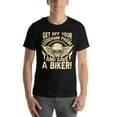 thumbnail image 1 of Biker Quote T-Shirt, Funny Skull Tee, Motorcycle Safety Shirt (3XL), 1 of 1