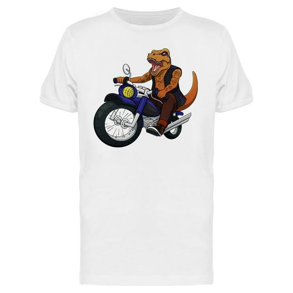 Biker Raptor T-Shirt Men -Image by Shutterstock, Male Large