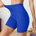 thumbnail image 1 of Biker Shorts Women Tummy Control High Waisted Quick Dry Ribbed Butt Lifting Compression Workout Yoga Shorts,Sizes S-XL, 1 of 8