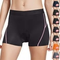 thumbnail image 1 of Biker Shorts Women Tummy Control Workout Shorts Fitness Riding Outdoor High Waisted Yoga Clothes Ports Solid Color Yoga Pants Short With Silicone Shock-absorbing Seat Cushion, 1 of 7