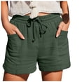thumbnail image 1 of Biker Shorts for Women Women Straight Leg Casual Pants High Waist Sports Loose Shorts Fashion Pants, 1 of 7