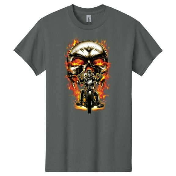 Biker Skull T-Shirt