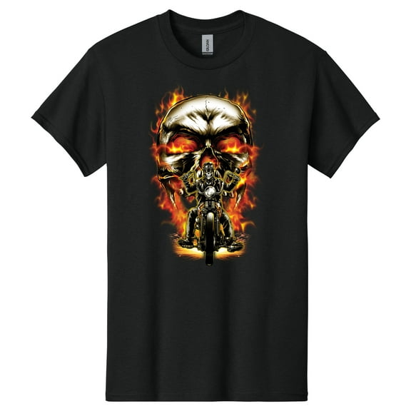Biker Skull T-Shirt