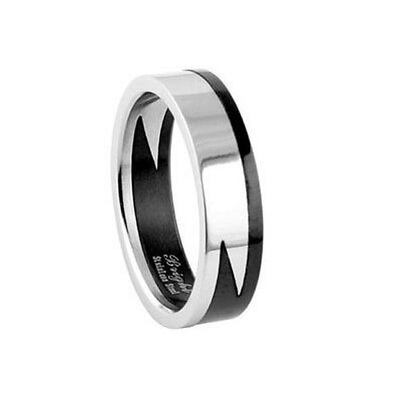Biker Style - Biker Ring Lightning 2pc Design - Gothic Motorcycle Rings for Men