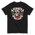 Biker TShirt Motorbike Motorcycle Skull Bike Born To Ride Unisex T