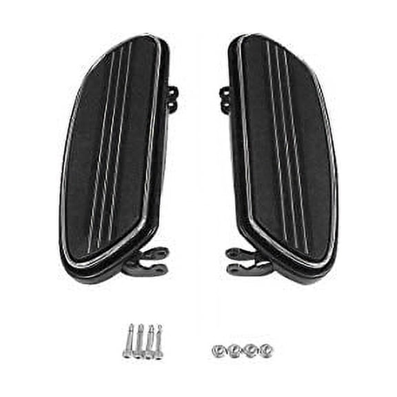 Bikers Choice 86-Up FLH FLT Chrome Extended Floorboard Kit Part #491328