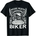 thumbnail image 1 of Biker's Prayer Vintage Motorcycle Biker Motorcycling Mens T-Shirt, 1 of 3