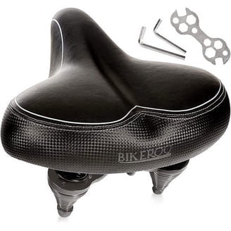 replacement stationary bicycle seats N3od3er Comfortable Saddle for Exercise and Road Bicycle Oversized Comfort Seat for Extra Wide Padded Bike Saddle Cushion for Women and Men (Noseless) : Sports & Outdoors Cycling is one of the relaxing exercises in the world Extra Comfort Bike Seat