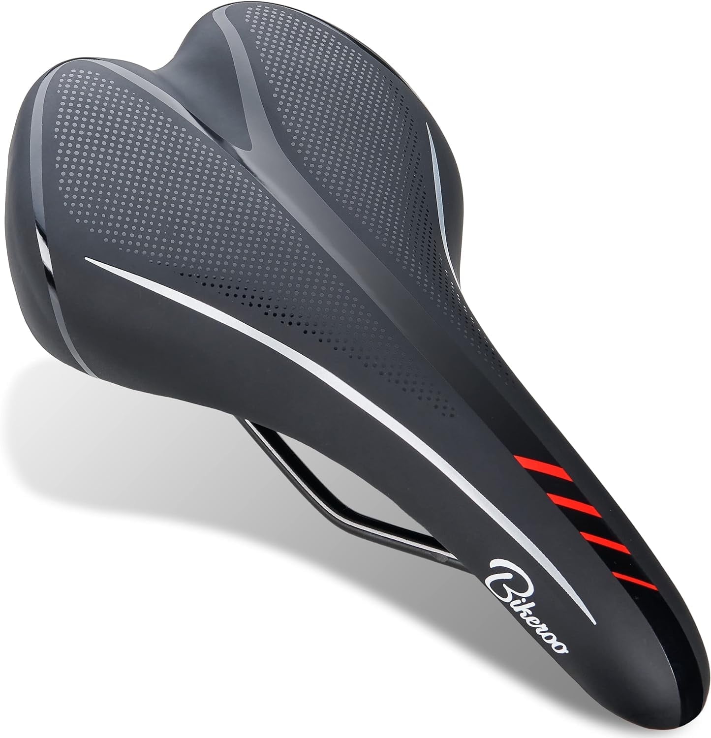 Bikeroo Performance Bicycle Seat, Memory Foam Comfort, Universal Fit ...
