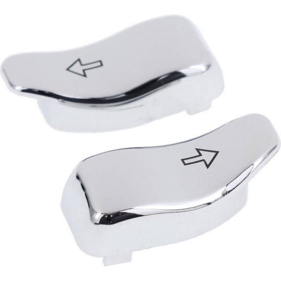 Bikers Choice 14-Up FLHR FLTR Chrome Turn Signal Switch Extensions Pr