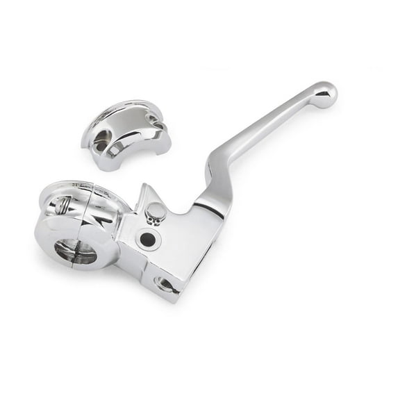 Bikers Choice 82-95 Big Twin & XL Chrome Clutch Lever & Bracket - Part No. 488727