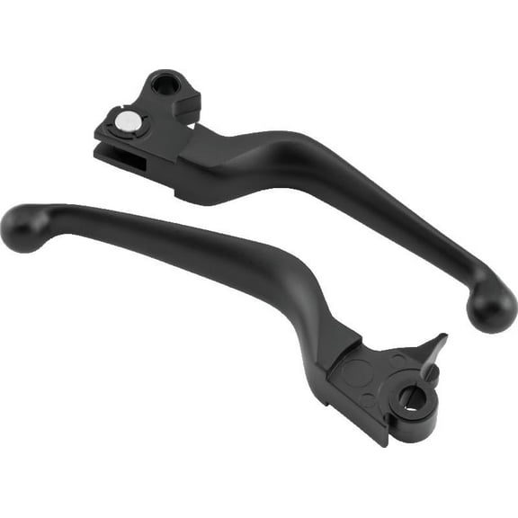 Bikers Choice 482857 Big Twin W/ Cable Clutch Black Lever Set for Harley Davidson 96-16