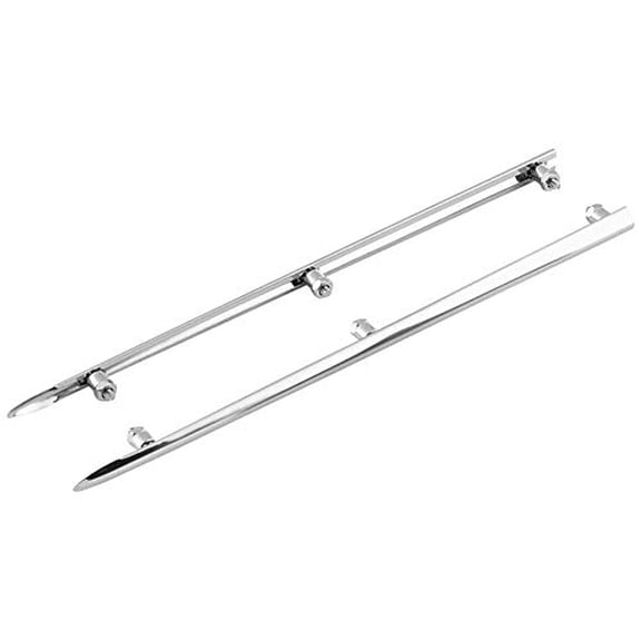 Bikers Choice 492914 Chrome Front Fender Spears for Harley-Davidson FL 1959-1984