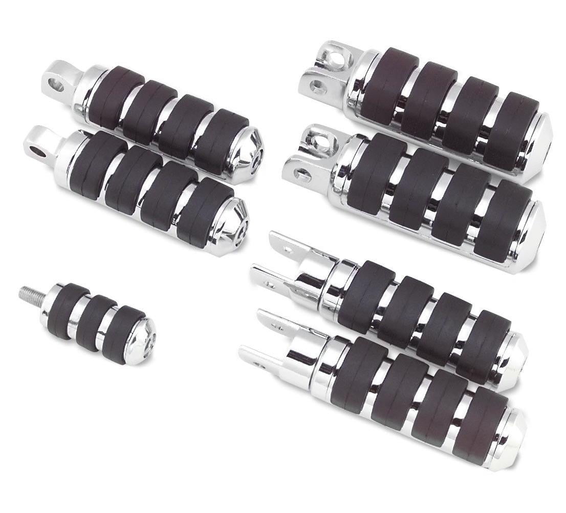 Bikers Choice 72281BH3 Rubber Replacement for Anti-Vibration Footpegs - Small Diameter