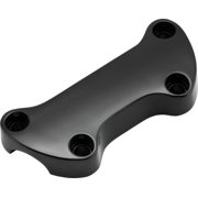 Bikers Choice 74-Up Aluminum Black Plain Handlebar Clamp - Durable Powersports Part
