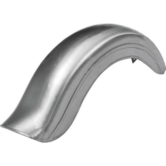 Bikers Choice Raw Fat Bob Rear Fender Left Chain Cut for Big Twin Custom Models - Part 492770