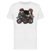 Bikers Lifestyle T-Shirt Men -Image by Shutterstock, Male Small