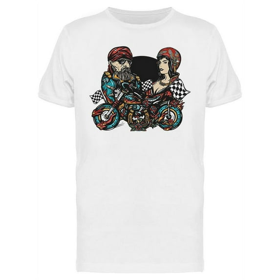 Bikers Lifestyle T-Shirt Men -Image by Shutterstock, Male x-Large