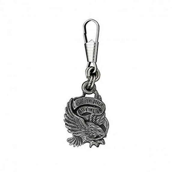 Bikers Zipper Pullers Grips, Live to Ride - Size - 2" x 1" - Zip Puller