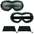 thumbnail image 1 of Bikershades Fit-over RX Glasses Smoke & Clear Goggles Prescription for Motorcycle Riding, 1 of 3